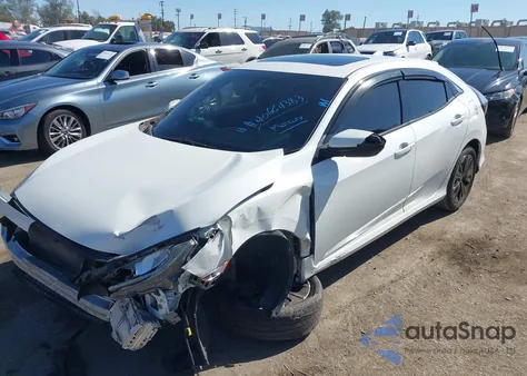 2017 Honda Civic Ex from USA, damaged, VIN SHHFK7H58HU407749